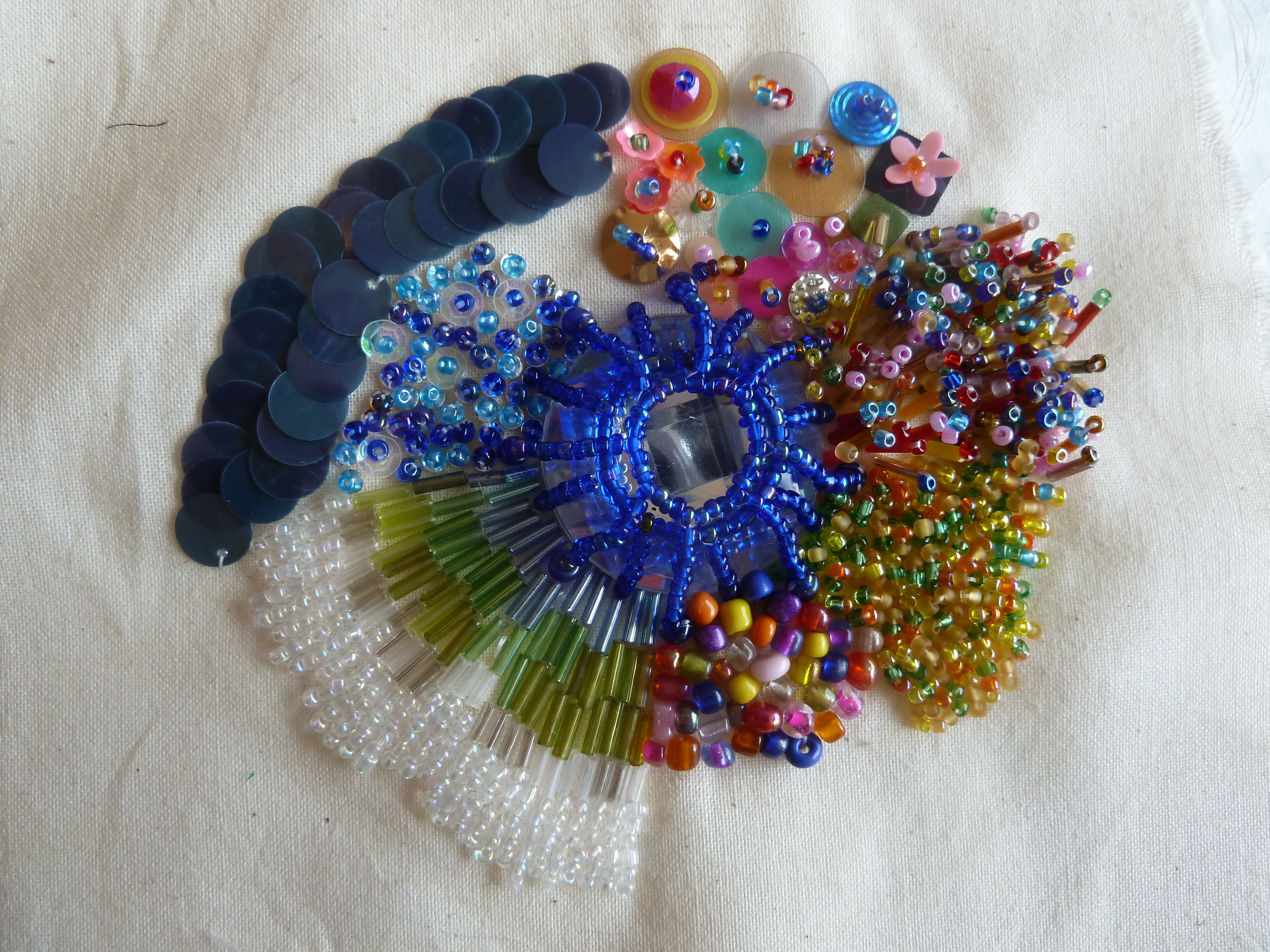 Hand Beading and Embellishment Course – Morley College 18th May 2013 | Gauhar Purdy